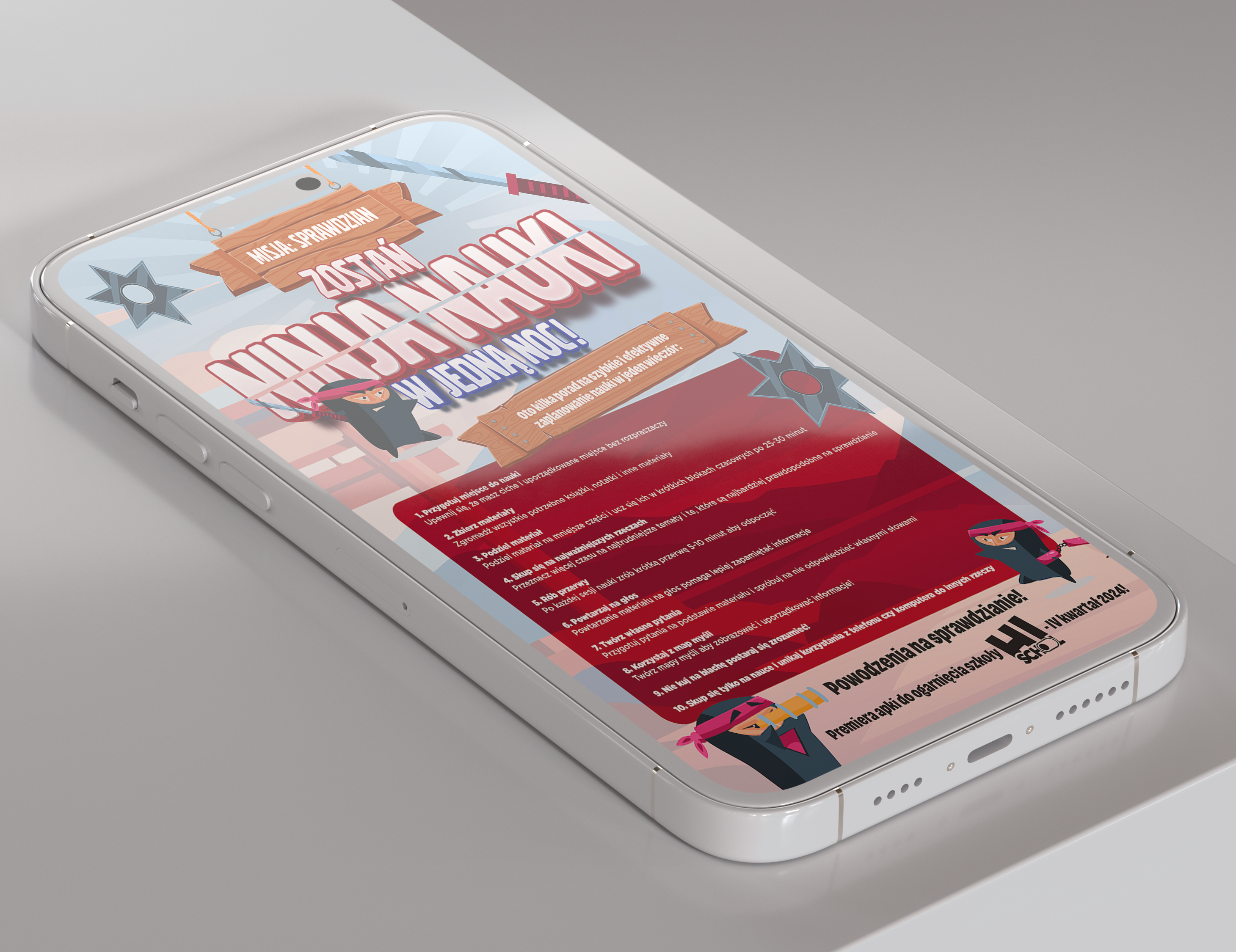 Ninja nauki w jedną noc