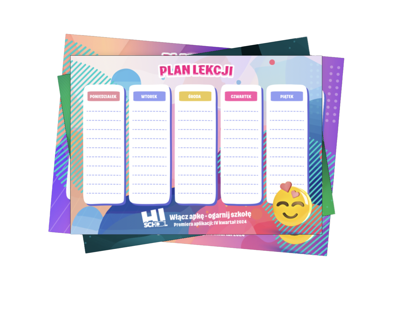 Szablony planu lekcji