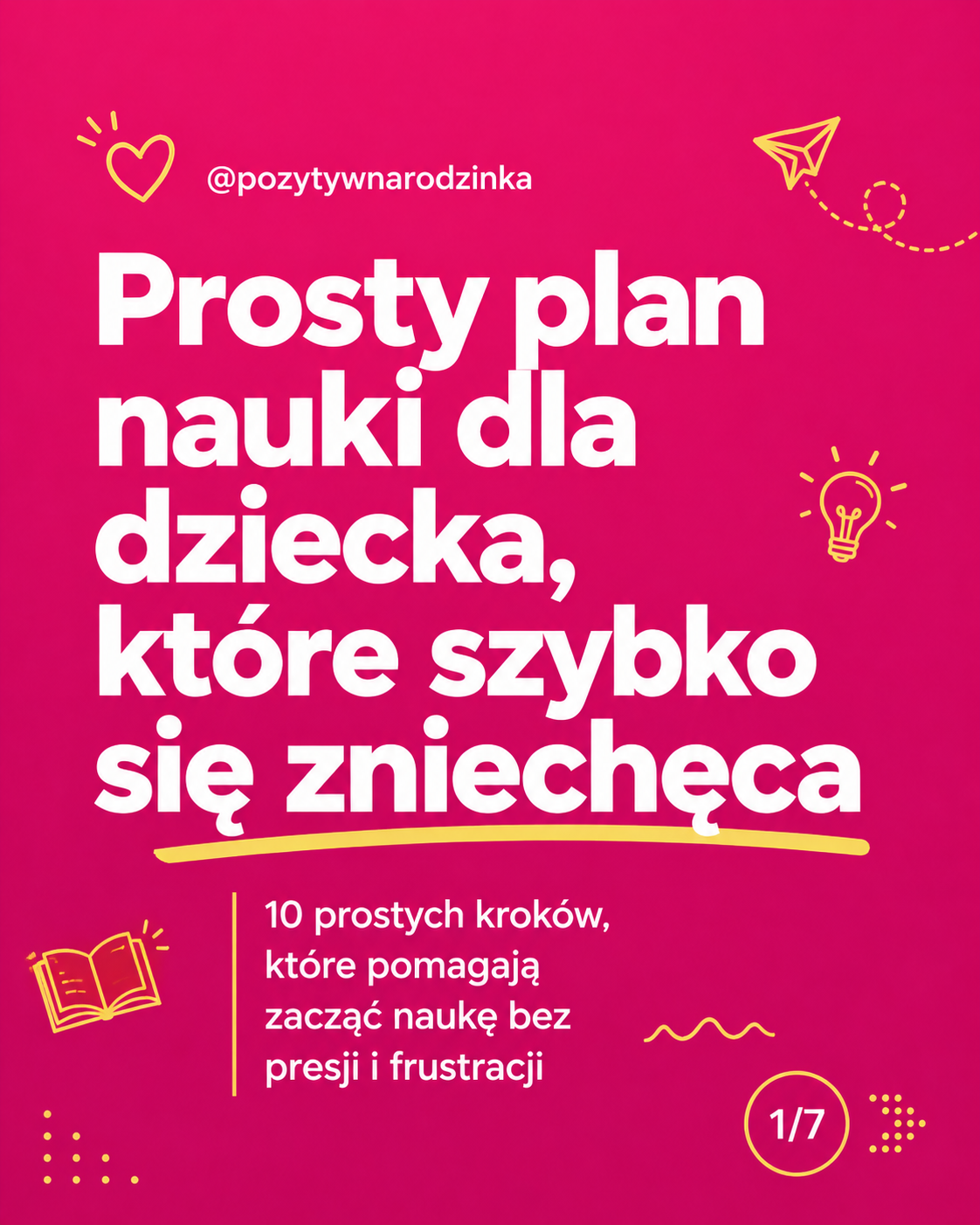 Prosty plan nauki