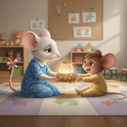 Odcinek 4, Myszka Zuzia i dzielenie się z innymi