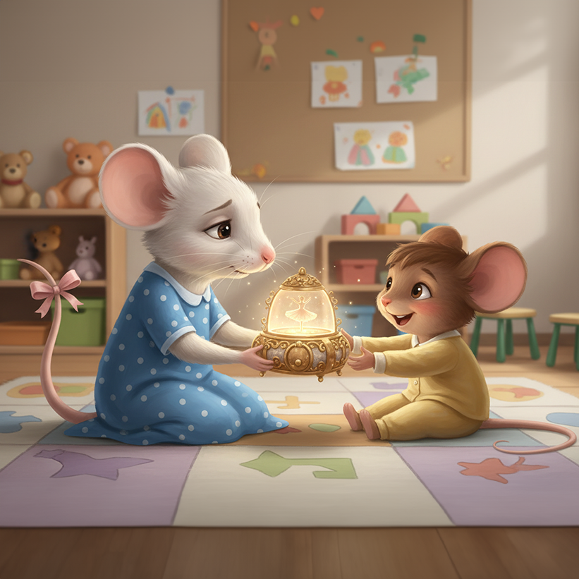 Odcinek 4, Myszka Zuzia i dzielenie się z innymi